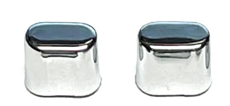 Chrome Rounded pushbuttons