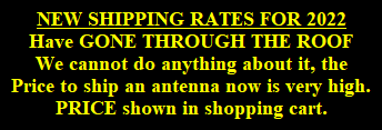 New 2022 Shipping Rate