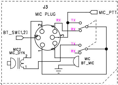 Cobra 29LTD BT Mic Wiring Diagram